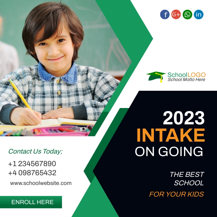 Copy of school ad | PosterMyWall