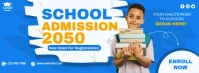 School Admission 2023 Facebook Cover Photo template