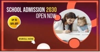 school admission 22 facebook shared image template