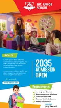 School Admission Ad Template Instagram Story