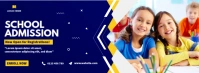 School Admission Ads Zdjęcie w tle na Facebooka template