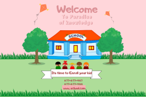 Pink school admission advertisement label Label Template