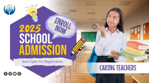 白色 School Admission Banner Facebook Cover Video Template