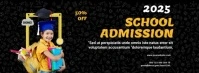 School Admission Facebook Cover Photo template