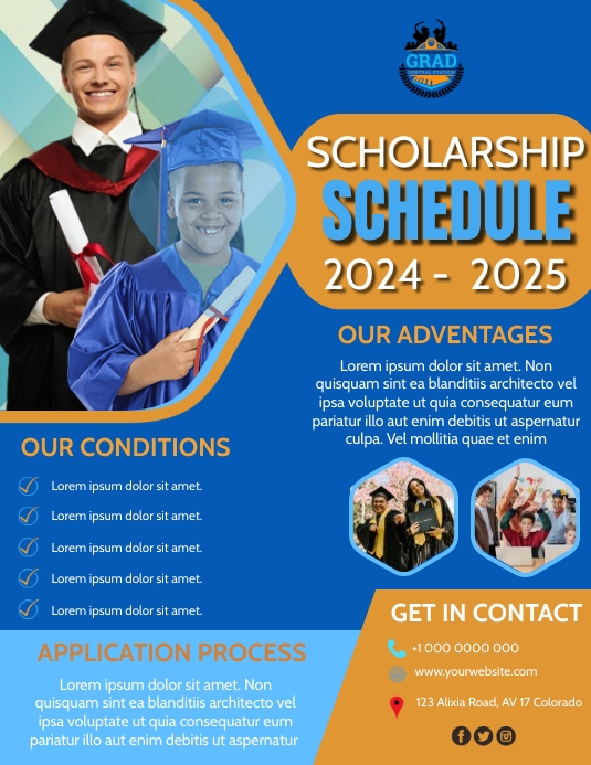 school admission flyer Template | PosterMyWall