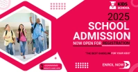 school admission flyer template