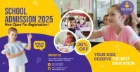 School Admission flyer Template