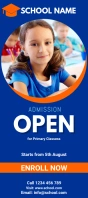 school admission flyer template Displaykaart