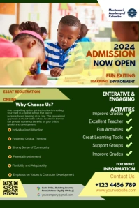 SCHOOL ADMISSION NOW OPEN FLYER TEMPLATE (1) Tumblr Graphic
