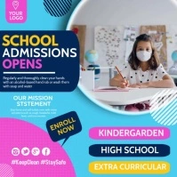 School admission open,School templates Instagram Post