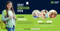 School Admission Open Ad Facebook Shared Image template