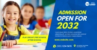 School Admission Open Ad Facebook Shared Image template
