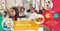 School Admission Open Ad Template Facebook Shared Image