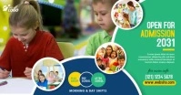 School Admission Open Ads Facebook Shared Image template