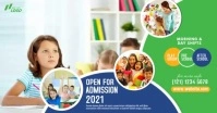 School Admission Open Advert Изображение, которым поделились на Facebook template