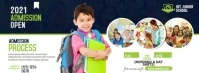 School Admission Open Facebook Cover Photo template
