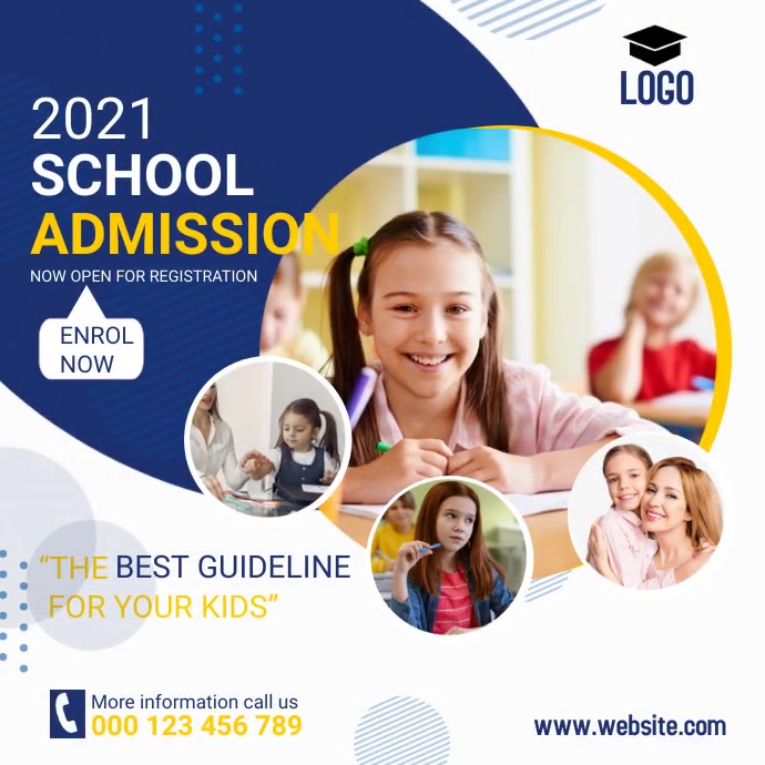 Copy of School Admission Open Post | PosterMyWall