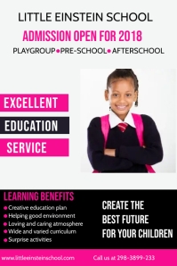 Kindergarten Admission Open Day Poster Template | PosterMyWall