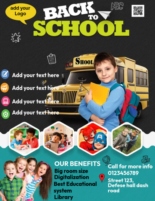 Advertisement Poster For School