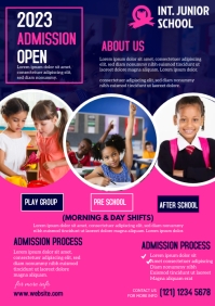 school admission open template | PosterMyWall