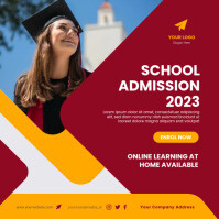 School Admission Poster Ads Template | PosterMyWall