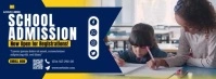 School Admission Registration Facebook Cover Photo template