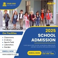 School Admission Template Square (1:1)