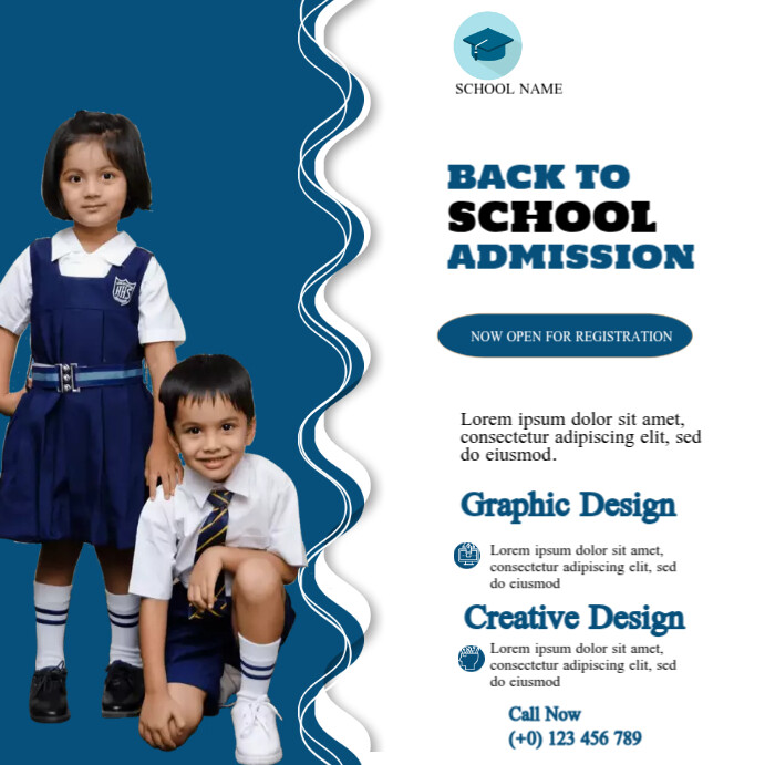 School Ads Template | PosterMyWall