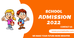 School banner Anuncio de Facebook template