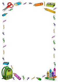 School Printable Borders Border Template PosterMyWall