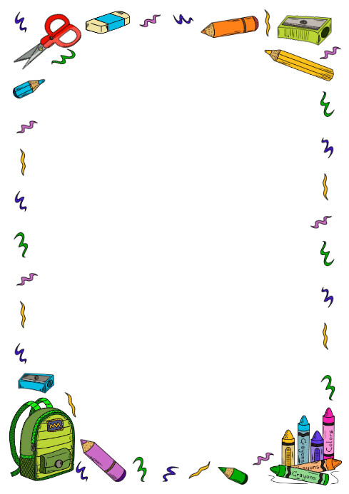 School Border Printable Template Design | PosterMyWall