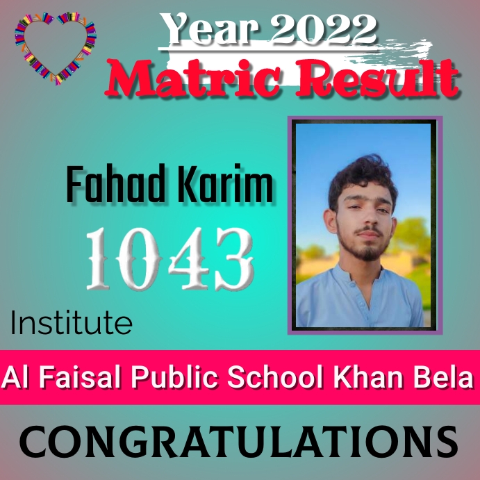 Result Making Design School card, Result Card Template | PosterMyWall