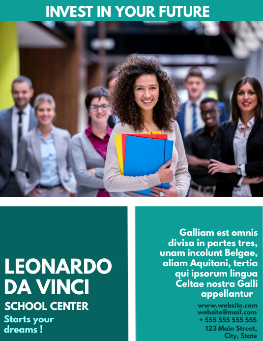 school college advertisement Template | PosterMyWall