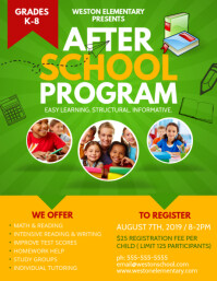 2 620 After School Program Customizable Design Templates