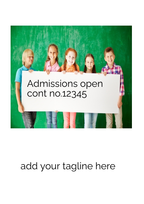 School Template PosterMyWall