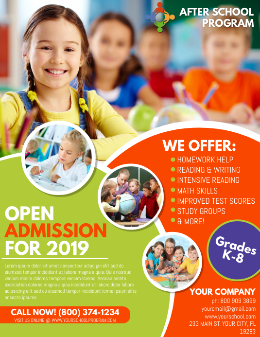 School Template | PosterMyWall