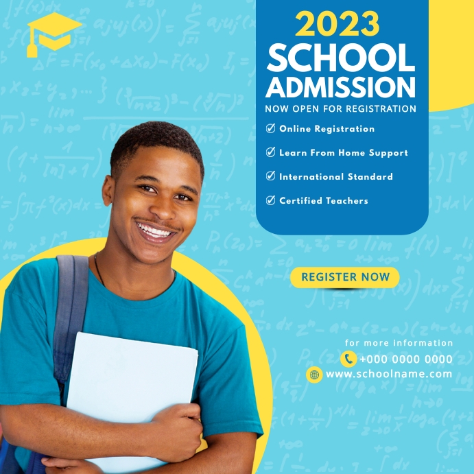 School Template PosterMyWall