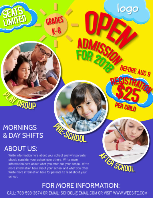 School Template | PosterMyWall
