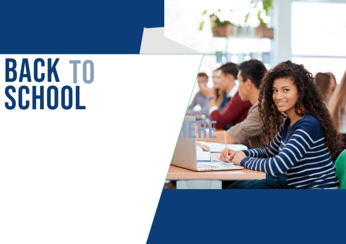 School Template PosterMyWall