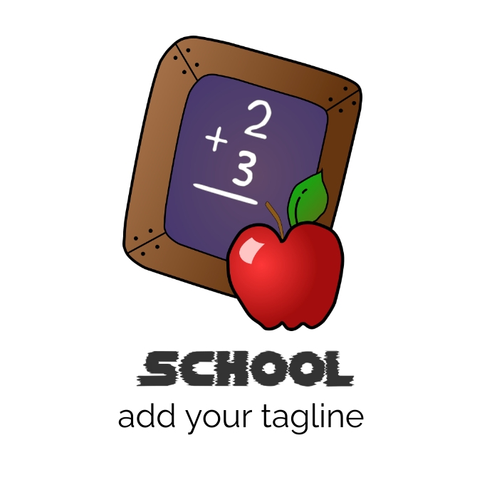 school Instagram Post template