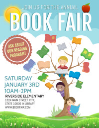 5 600 School Book Fair Customizable Design Templates Postermywall