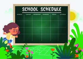 School Template PosterMyWall