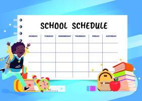 School Template PosterMyWall