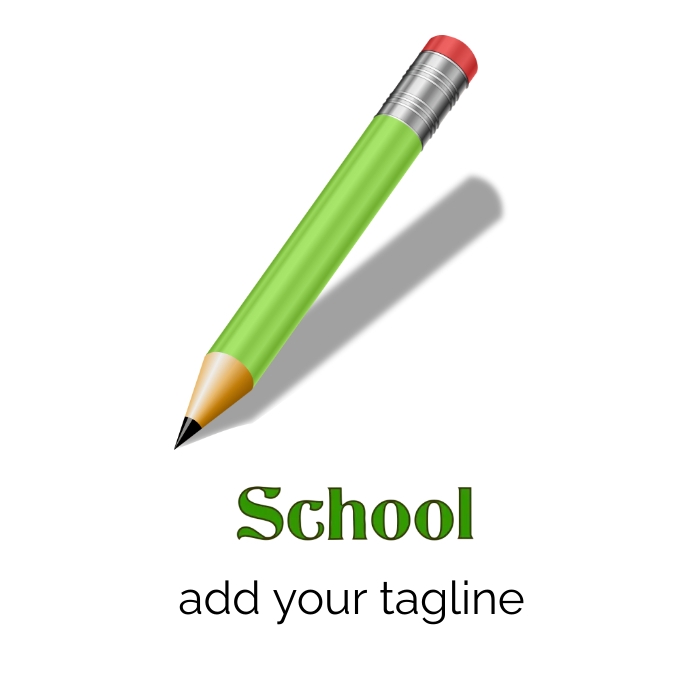 school Instagram Post template