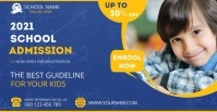 School Education Facebook Advert Template