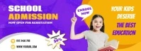 School Education Facebook Cover Template