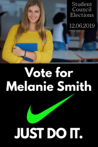 School Campaign Poster Template | PosterMyWall