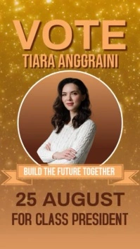 School Election Instagram Story template