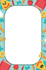 school event flyer kids design template Poster