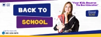 School Facebook Cover Banner template